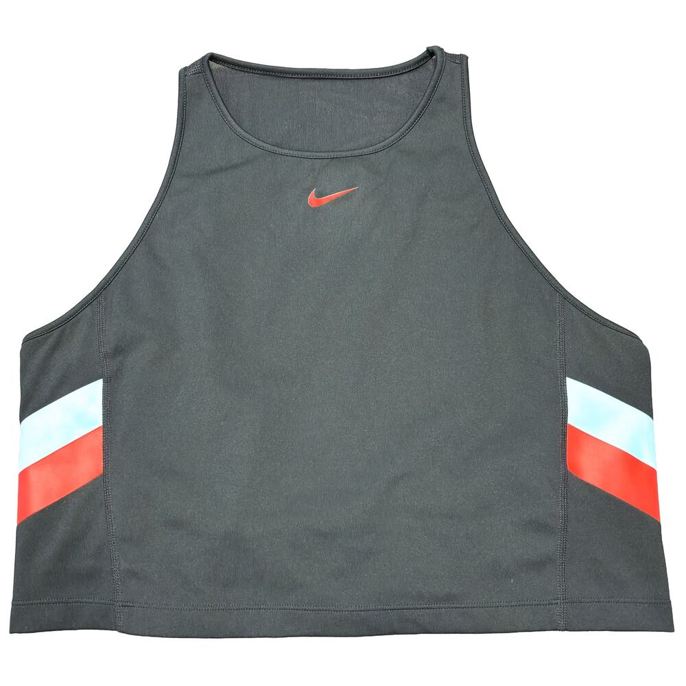 Nike One Dri-FIT Fitted Cropped Tank Top Women's Size XL